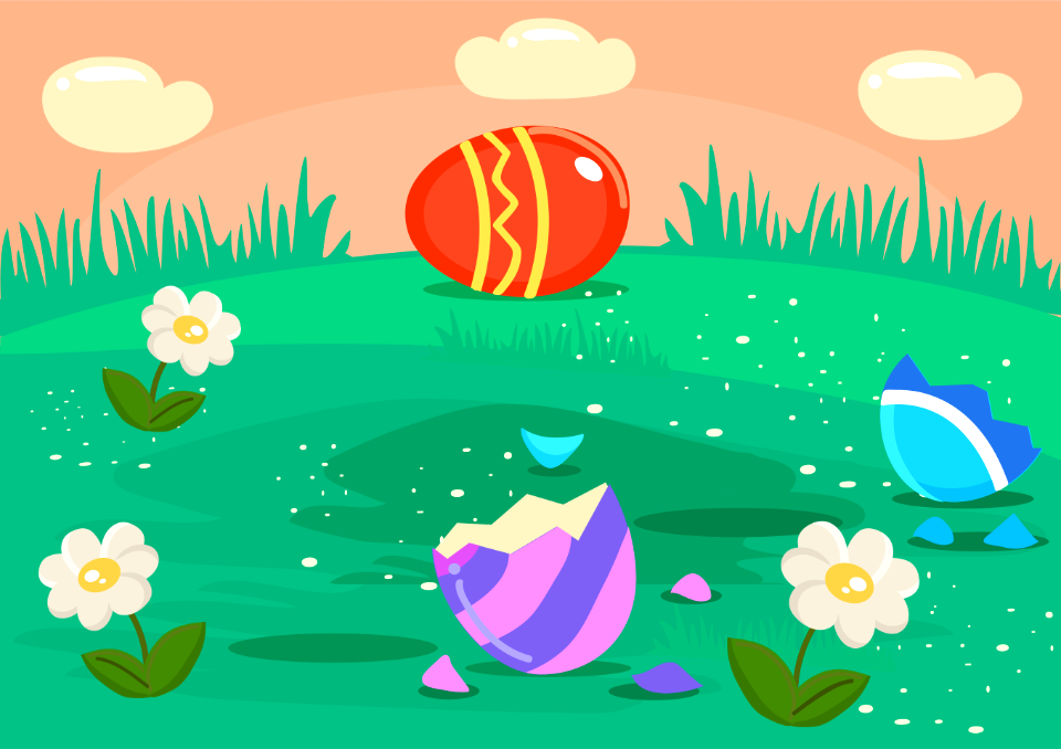 Easter eggs