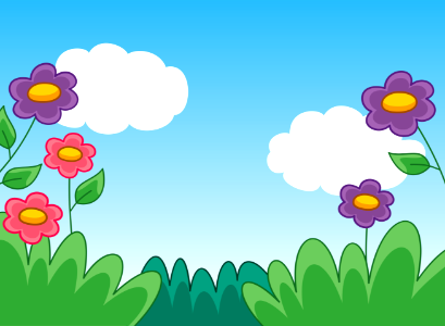 Flowers sky