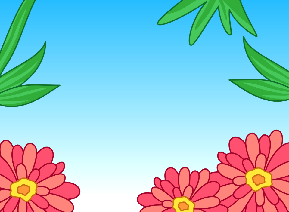 Flowers sky