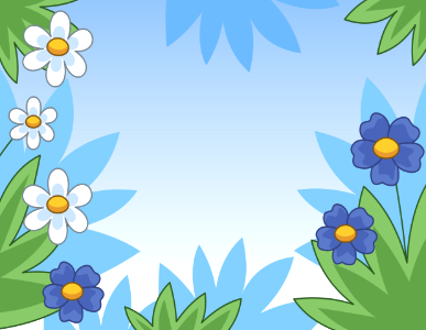 Greenery and flowers