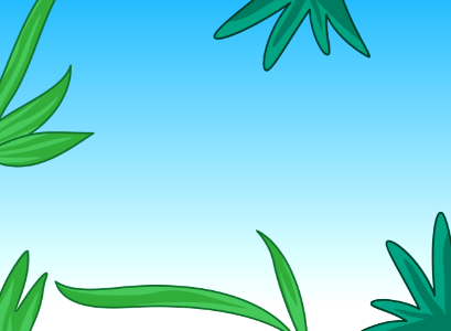 Greenery and sky
