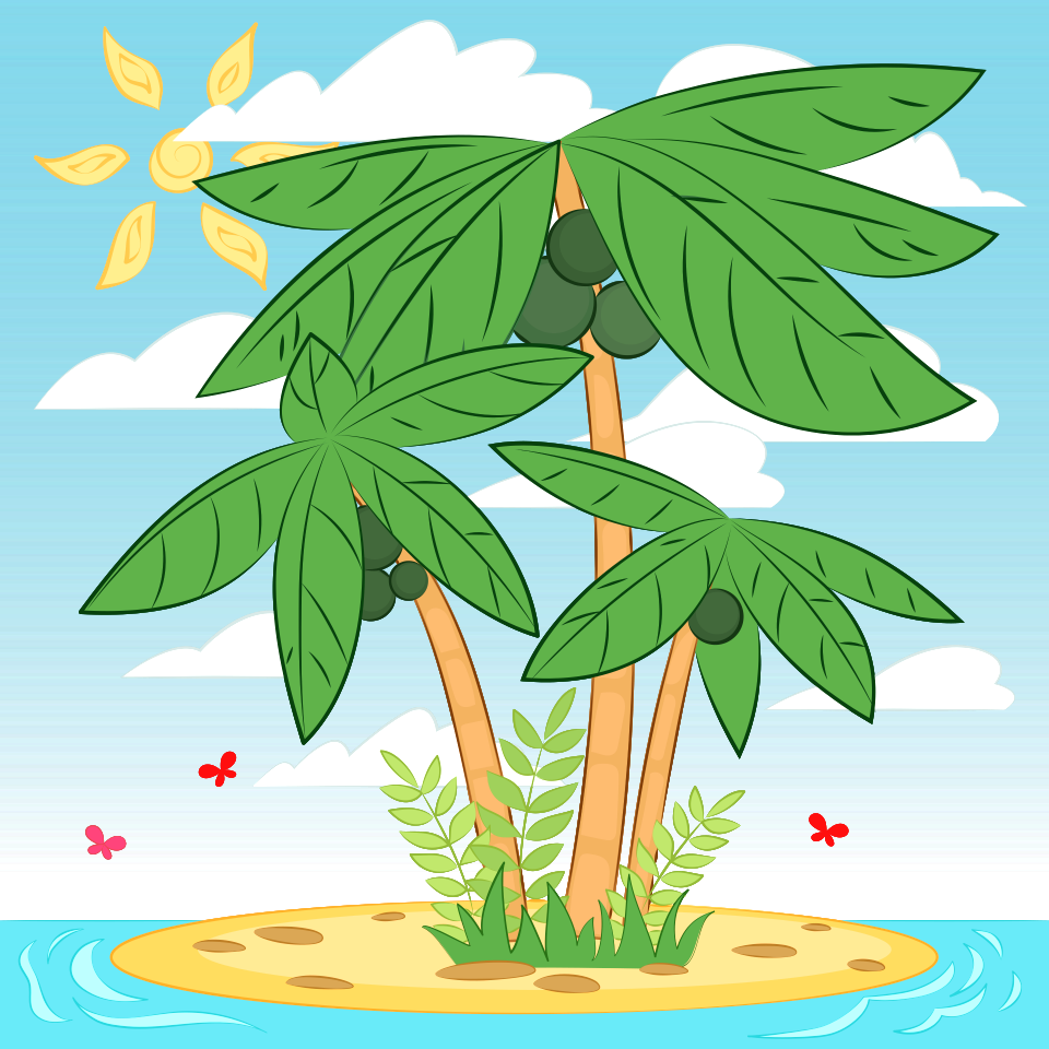 Palm trees