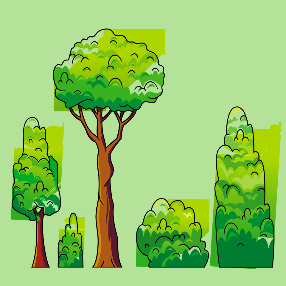 Strange trees