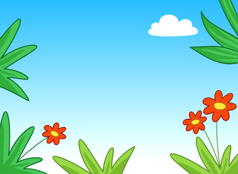 Three red flowers