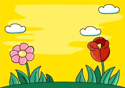 Two flowers