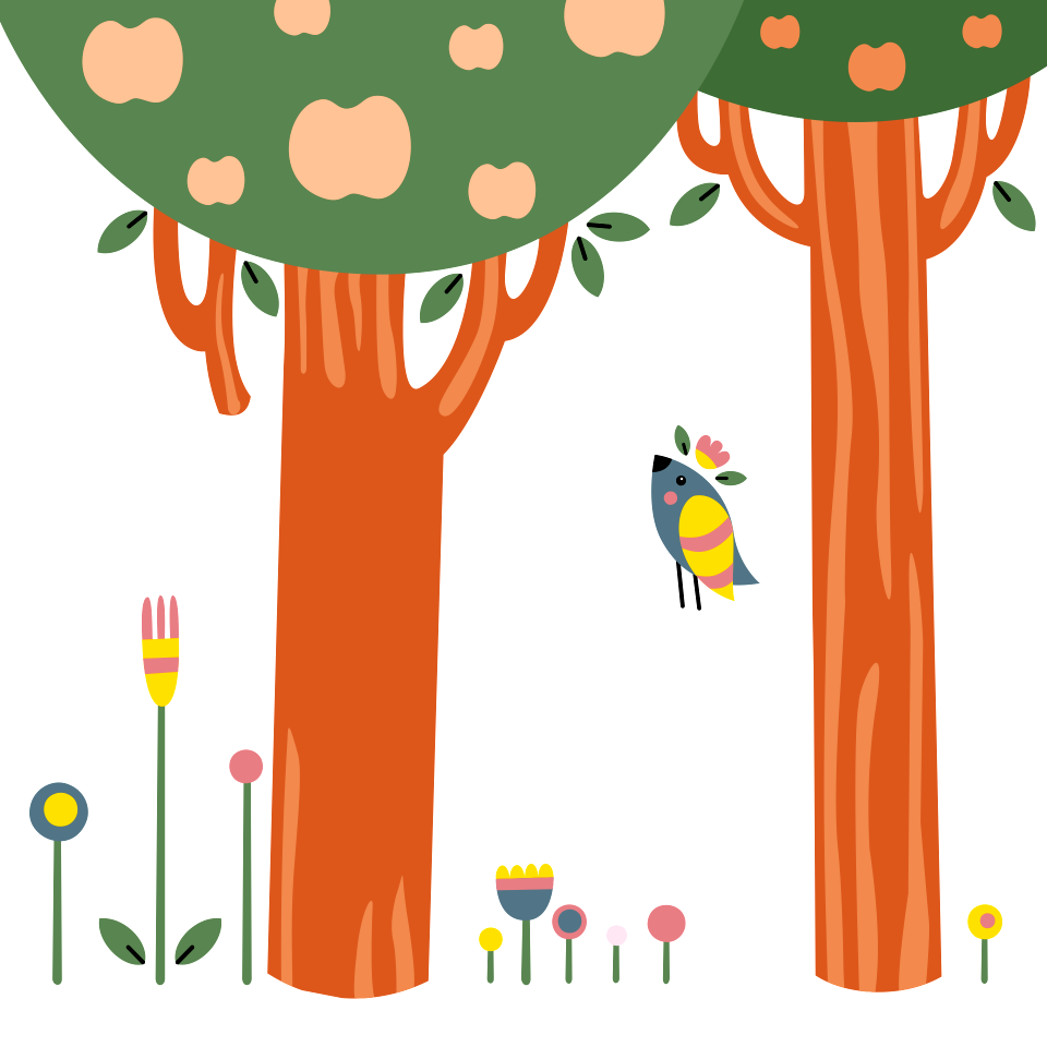 Two trees