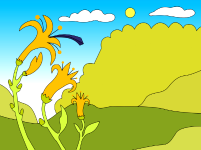 Yellow flowers