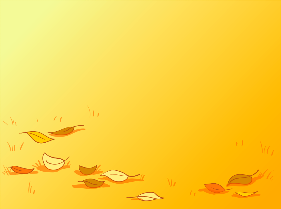 Yellow leaves