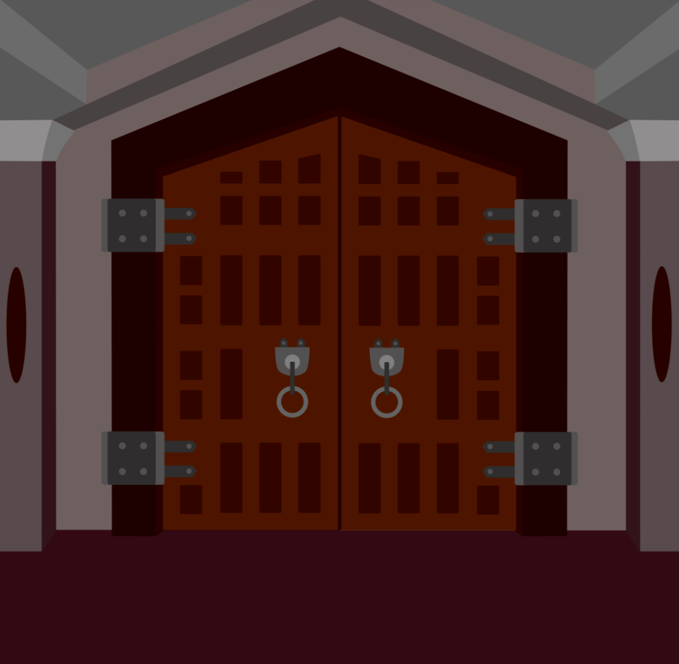 Brown gate