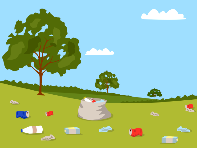 Animal trash