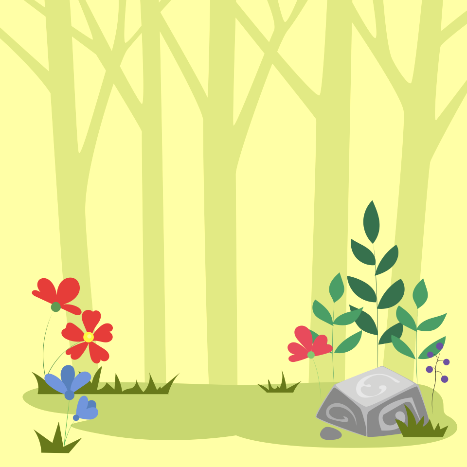Distant forest