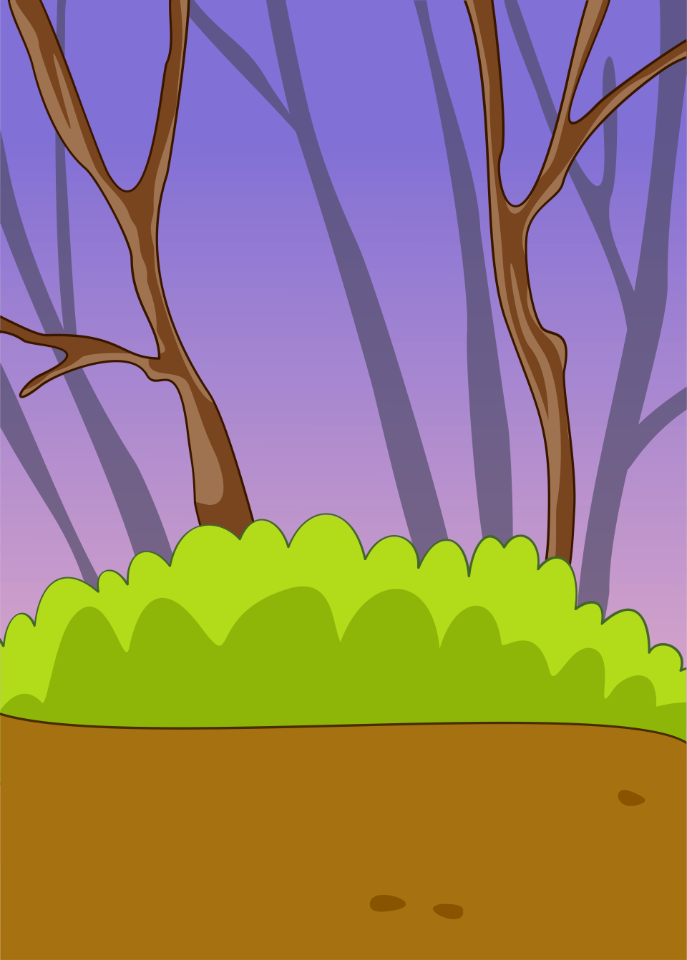 Green bushes