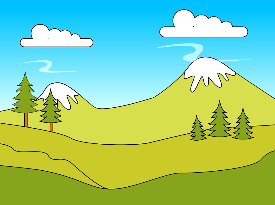 Green hills