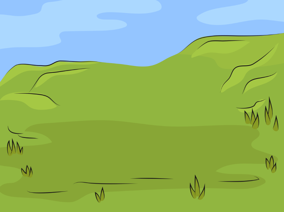 Green meadow