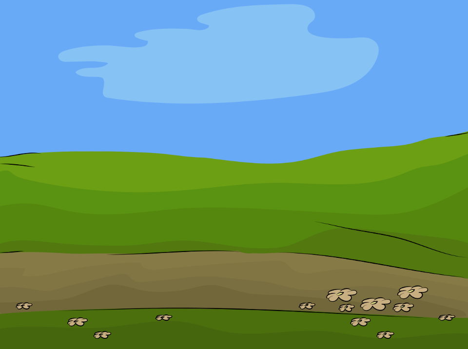 Green meadow