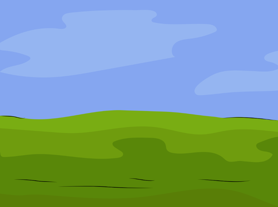 Green meadow