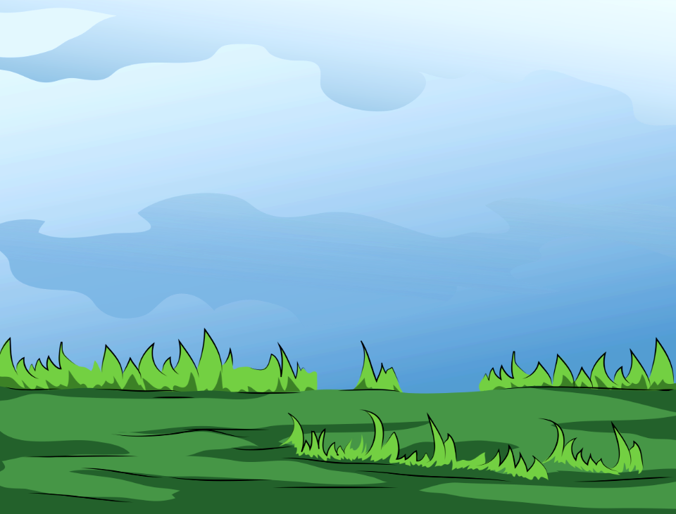 Green meadow