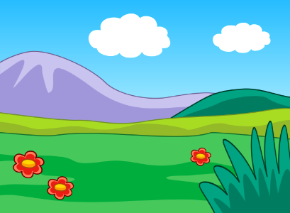 Green meadow