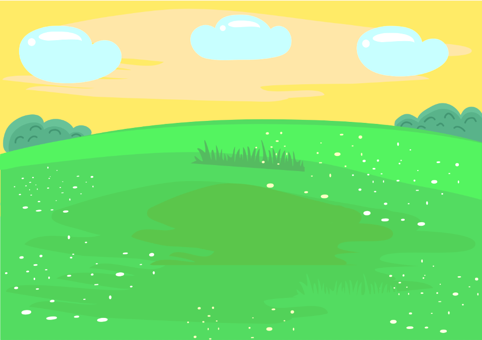 Green meadow