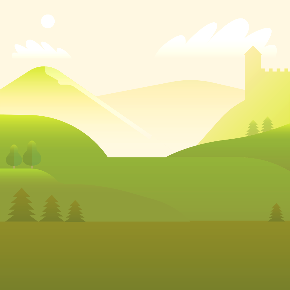 Green meadow
