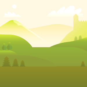 Green meadow