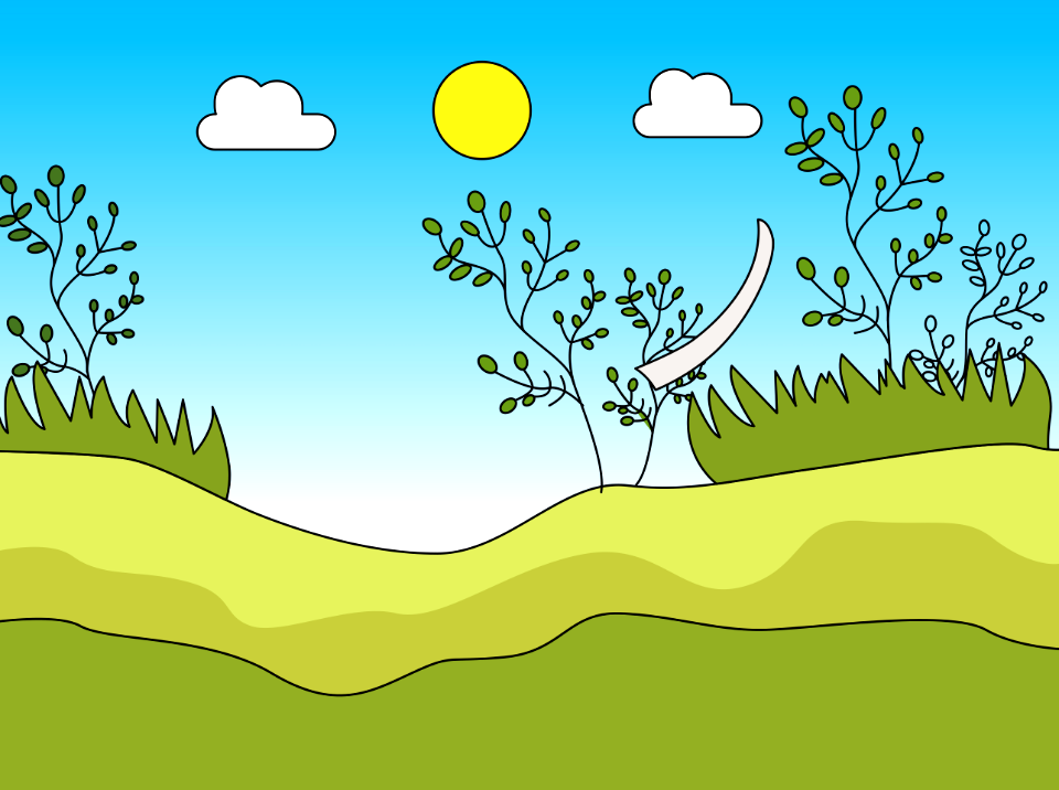 Green meadow
