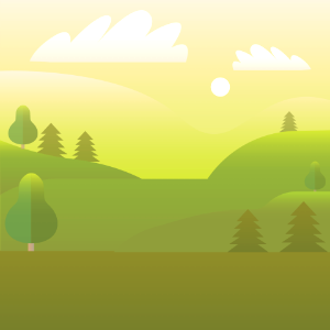 Green meadow