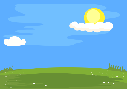 Green meadow
