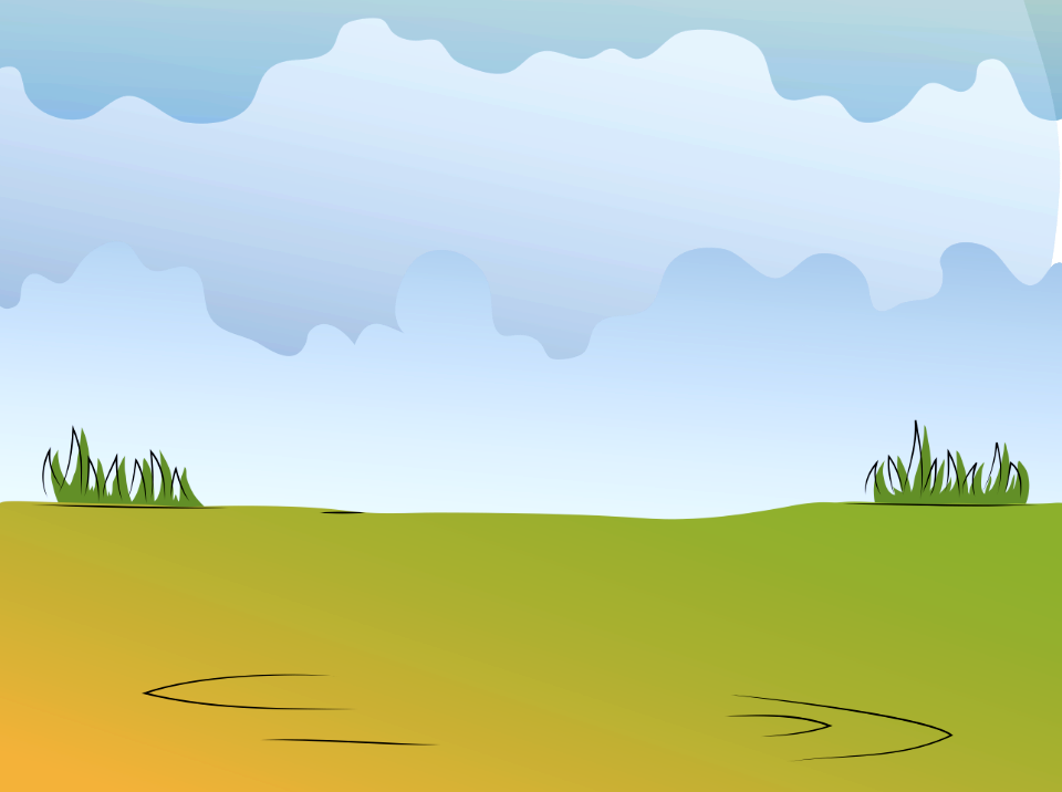 Green meadow