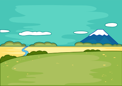 Green meadow