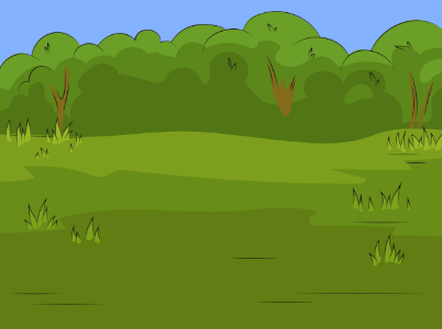 Green meadow