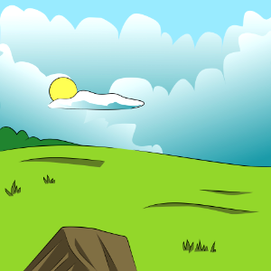 Green meadow