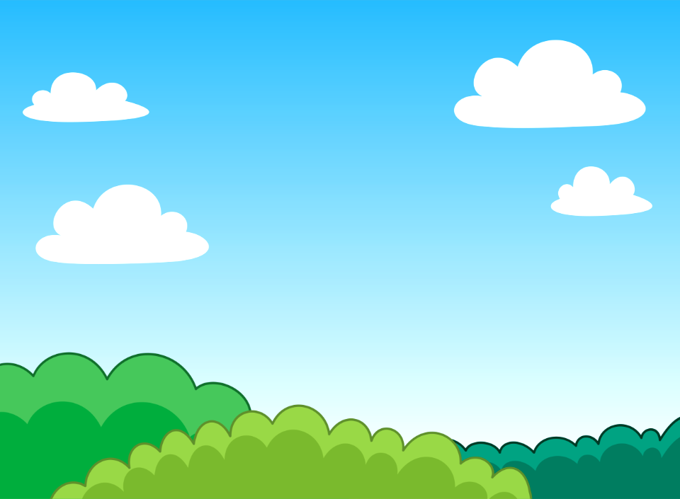 Greenery and blue sky