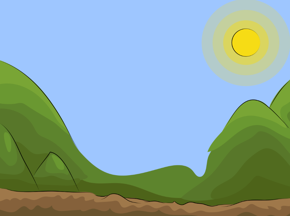 Hills landscape