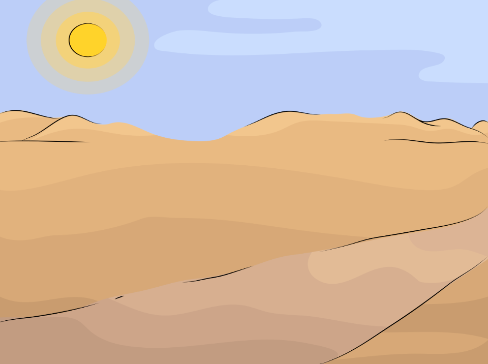 Primitive landscape