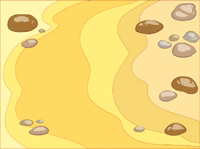 Sand beach
