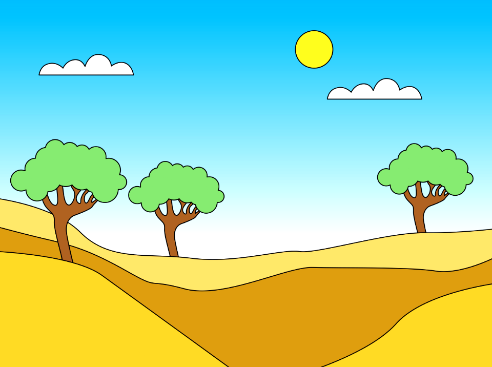 Three trees safary