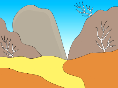 Desert mountains