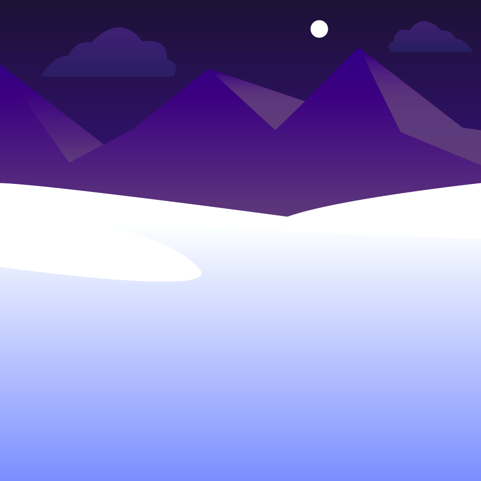 Purple mountains
