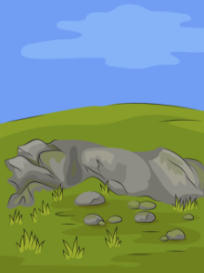 Rocky meadow