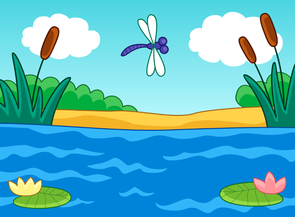 Reed dragon fly