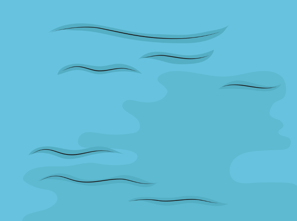 Blue water