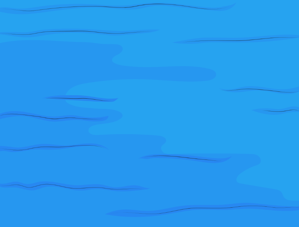 Blue water