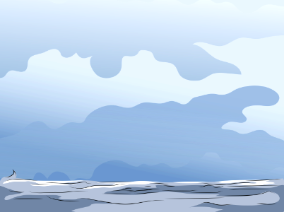 Grey sea