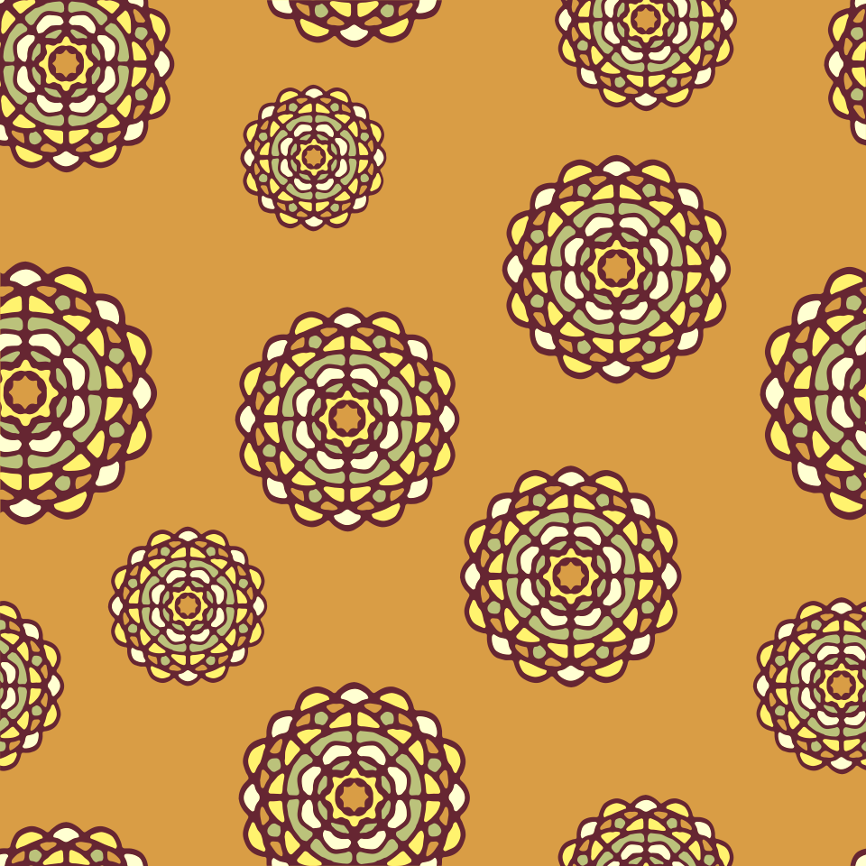 Brown flowers