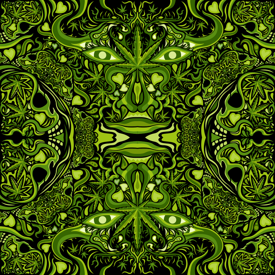 Cannabis face