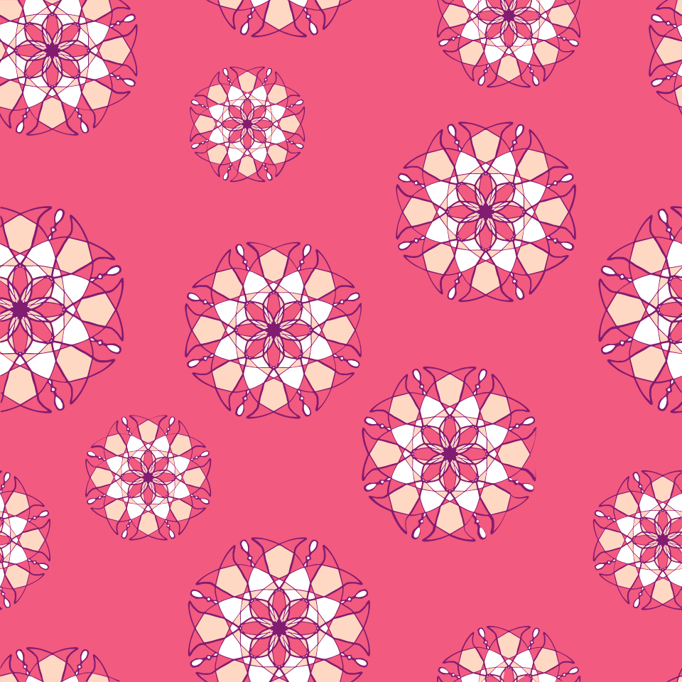 Kaleidoscope flowers