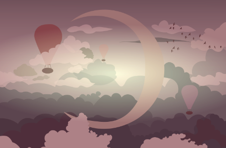 Grey moon