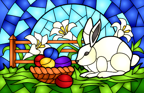 Easter scene