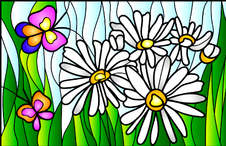 Daisy butterflies